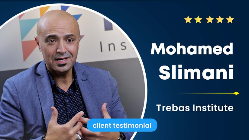 Client testimonial - Trebas Institute